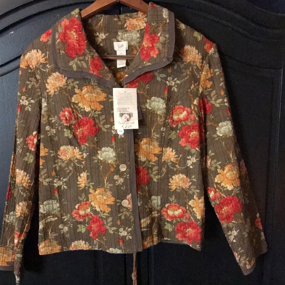 J.Jill Shale Multi Jacket NWT